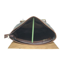 Green Waterproof Canvas Leather Backpack. by fashioncafee.com