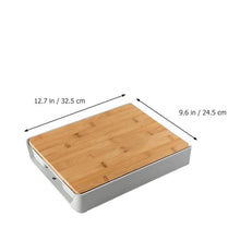 Cutting Board with Containers by fashioncafee.com